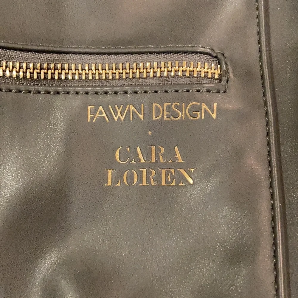 Fawn Design Cara Loren DIAPER backpack gray large